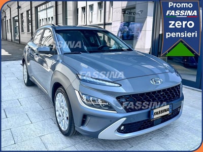 Hyundai Kona HEV 1.6 DCT XClass del 2022 usata a Milano