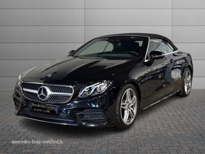 Mercedes-Benz Classe E Cabrio 220 d Auto 4Matic Cabrio Premium Plus del 2019 usata a Bologna