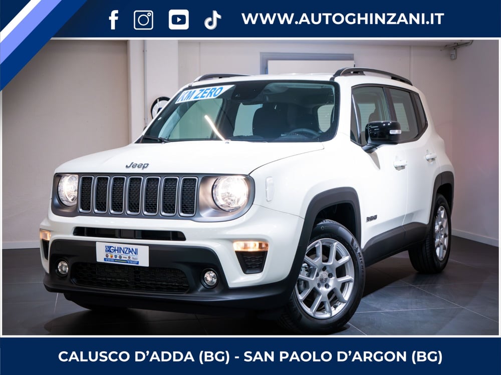 Jeep Renegade nuova a Bergamo