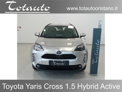 Toyota Yaris Cross 1.5 Hybrid 5p. E-CVT Active del 2023 usata a Ghilarza