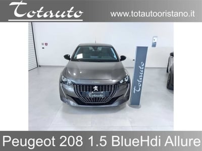 Peugeot 208 BlueHDi 100 Stop&amp;Start 5 porte Allure del 2022 usata a Ghilarza