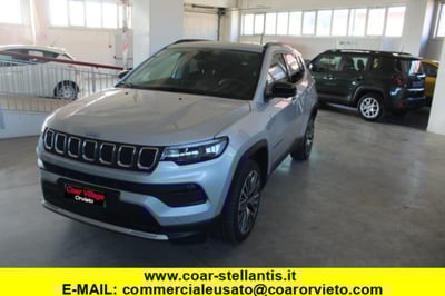 Jeep Compass 1.3 T4 190CV PHEV AT6 4xe Limited del 2022 usata a Orvieto