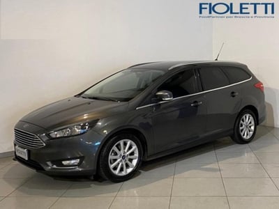 Ford Focus Station Wagon 1.5 TDCi 95 CV Start&amp;Stop SW Titanium del 2017 usata a Manerbio