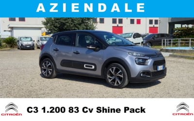 Citroen C3 PureTech 83 S&amp;S Shine Pack del 2022 usata a Oristano
