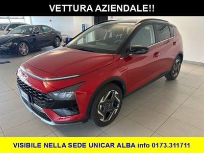 Hyundai Bayon 1.0 t-gdi 48V Xclass mt del 2024 usata a Alba