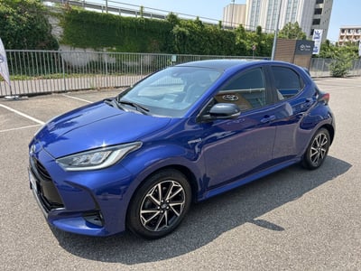 Toyota Yaris 1.5 Hybrid 5 porte Lounge del 2021 usata a Piacenza