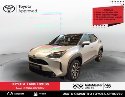 Toyota Yaris Cross 1.5 Hybrid 5p. E-CVT Trend del 2022 usata a Ferrara