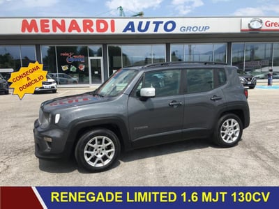 Jeep Renegade 1.6 mjt Limited 2wd 130cv del 2022 usata a Bernezzo