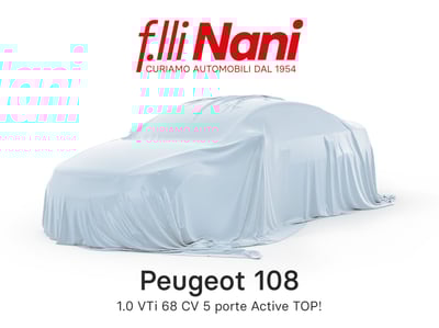 Peugeot 108 68 5 porte Active del 2015 usata a Massa
