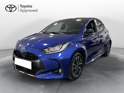 Toyota Yaris 1.5 Hybrid 5 porte Lounge del 2021 usata a Brescia