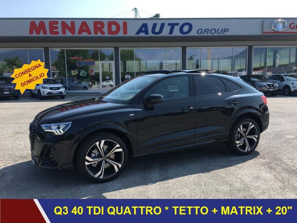 Audi Q3 Sportback nuova a Cuneo