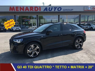 Audi Q3 Sportback 40 2.0 tdi S line edition quattro 193cv s-tronic nuova a Bernezzo