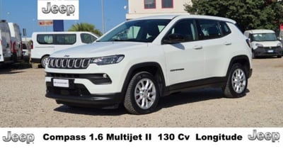 Jeep Compass 1.6 Multijet II 2WD Longitude del 2022 usata a Oristano