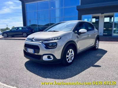 Citroen C3 BlueHDi 100 S&amp;S You del 2023 usata a Pieve di Soligo