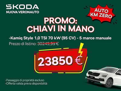 Skoda Kamiq 1.0 TSI Style nuova a Verona