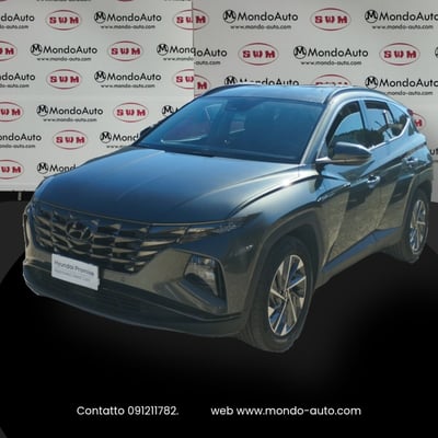 Hyundai Tucson 1.6 t-gdi 48V Xline 2wd dct del 2023 usata a Palermo
