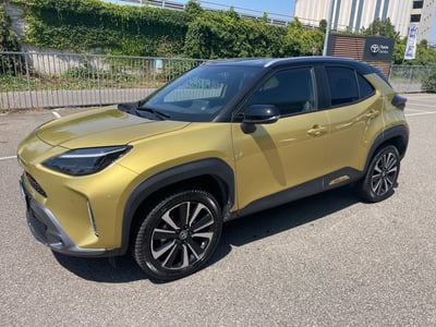 Toyota Yaris Cross 1.5 Hybrid 5p. E-CVT AWD-i Premiere del 2021 usata a Piacenza