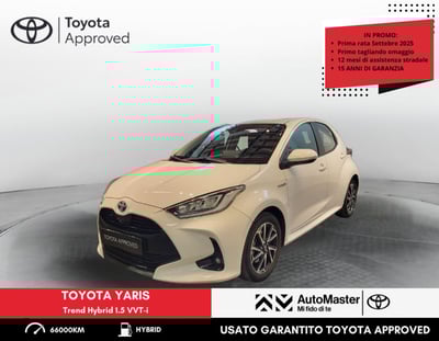 Toyota Yaris 1.5 Hybrid 5 porte Trend del 2021 usata a Ferrara