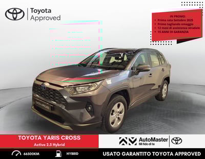 Toyota Rav4 HV (218CV) E-CVT 2WD Active del 2022 usata a Ferrara