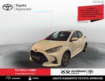 Toyota Yaris 1.5 Hybrid 5 porte Trend del 2021 usata a Ferrara