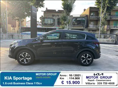 Kia Sportage 1.6 CRDI 115 CV 2WD Business Class del 2021 usata a Casamarciano