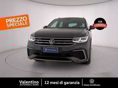 Volkswagen Tiguan 2.0 TDI 150 CV SCR DSG 4MOTION R-Line del 2023 usata a Roma