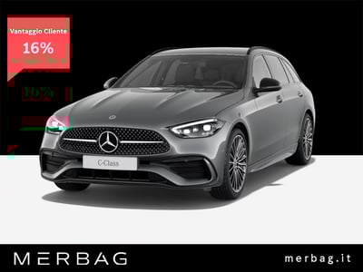 Mercedes-Benz Classe C Station Wagon 220 d mhev Travel Edition 4matic 200cv auto nuova a Milano