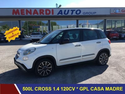 Fiat 500L 1.4 T-Jet 120 CV GPL Cross del 2018 usata a Bernezzo