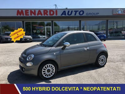 Fiat 500 1.0 Hybrid Dolcevita del 2023 usata a Bernezzo