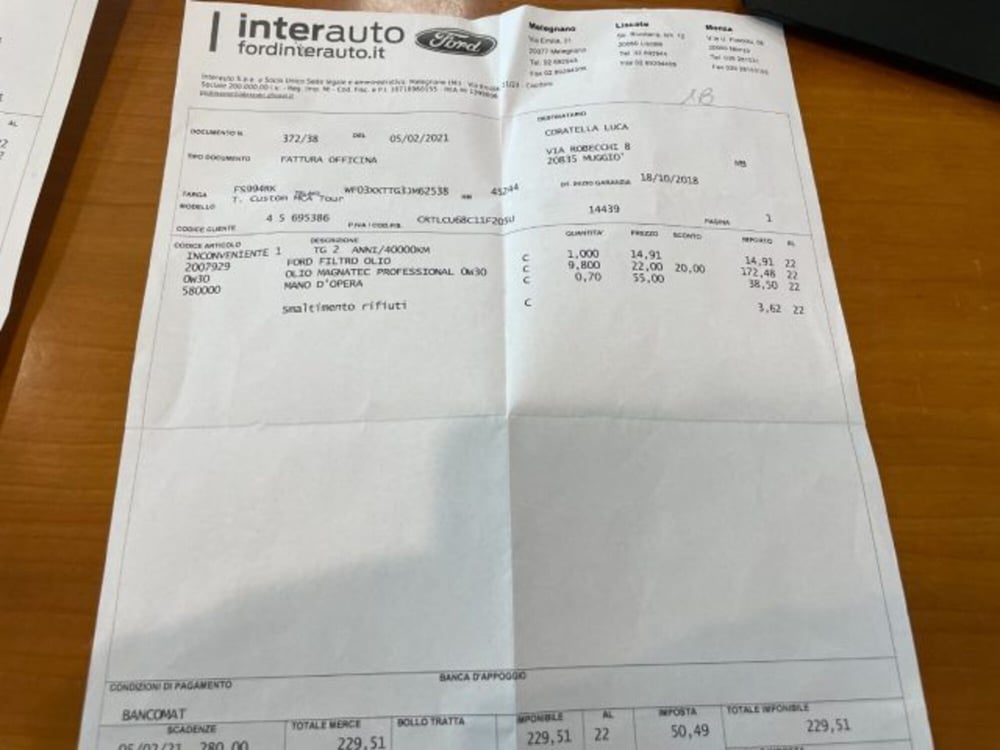 Ford Tourneo Custom usata a Cuneo (20)