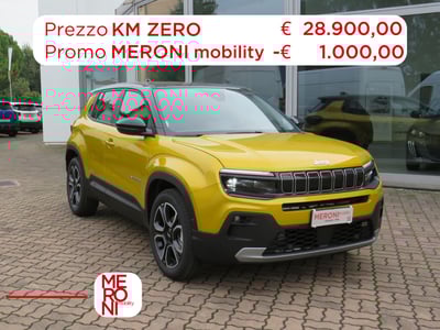 Jeep Avenger 1.2 turbo Summit fwd 100cv nuova a Seregno