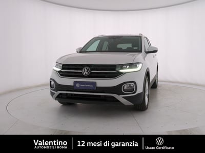Volkswagen T-Cross 1.0 TSI 110 CV DSG Advanced del 2022 usata a Roma