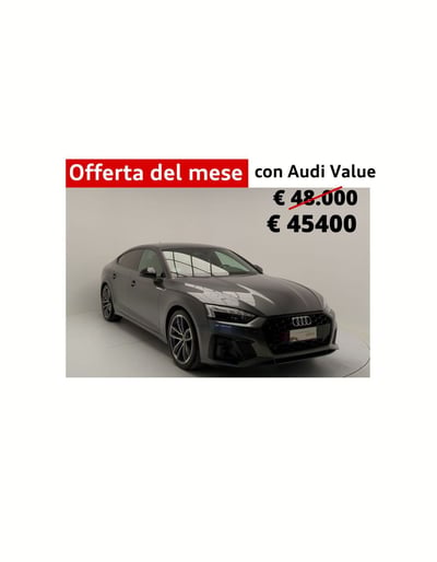 Audi A5 Sportback 40 TDI S tronic del 2024 usata a Pratola Serra
