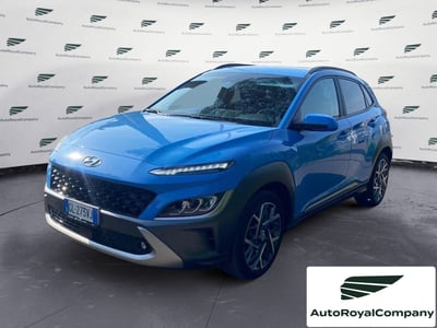 Hyundai Kona HEV 1.6 DCT XLine del 2022 usata a Roma
