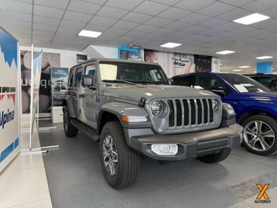 Jeep Wrangler Unlimited 2.0 PHEV ATX 4xe Sahara nuova a Olgiate Olona