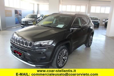 Jeep Compass 1.3 Turbo T4 2WD Limited del 2021 usata a Orvieto