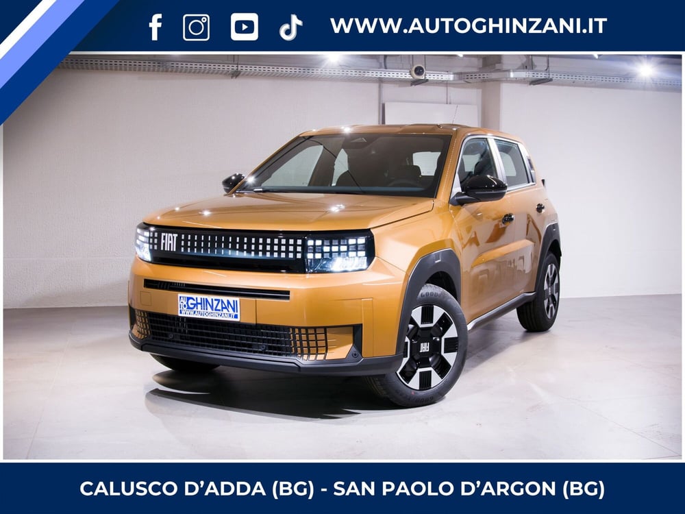 Fiat Grande Panda nuova a Bergamo