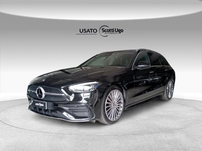 Mercedes-Benz Classe C Station Wagon 220 d mhev AMG Line Premium Plus 4matic 200cv auto del 2022 usata a Tavarnelle Val di Pesa
