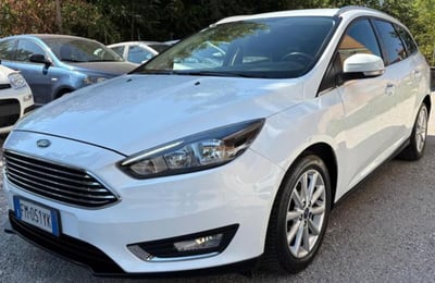Ford Focus Station Wagon 1.5 TDCi 95 CV Start&amp;Stop SW Titanium del 2017 usata a Roma
