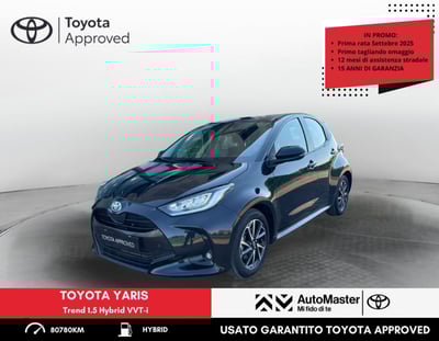 Toyota Yaris 1.5 Hybrid 5 porte Trend del 2021 usata a Rovigo