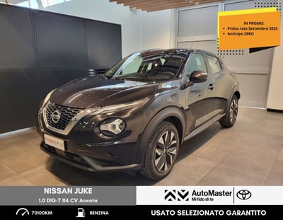 Nissan Juke 1.0 dig-t Acenta 114cv del 2022 usata a Ferrara