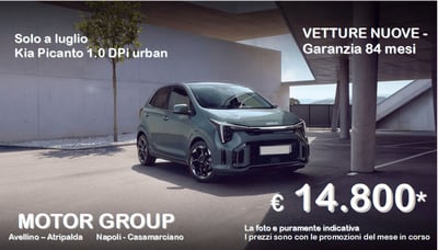 Kia Picanto 1.0 12V 5 porte AMT Urban nuova a Casamarciano