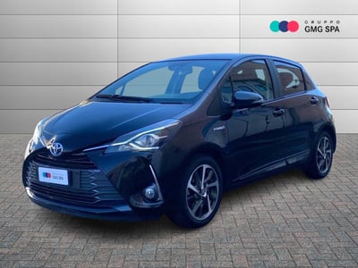 Toyota Yaris 1.5 Hybrid 5 porte Lounge Blue del 2020 usata a Vinci