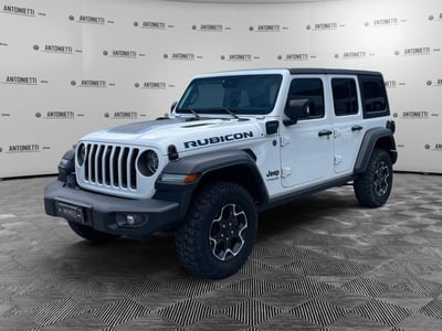 Jeep Wrangler Unlimited 2.0 PHEV ATX 4xe Rubicon del 2022 usata a Jesi