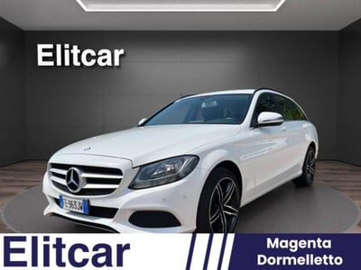 Mercedes-Benz Classe C Station Wagon 180 d Auto Sport Plus del 2016 usata a Dormelletto