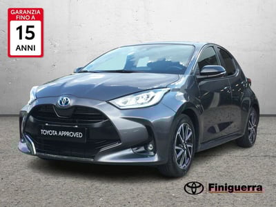 Toyota Yaris 1.5 Hybrid 5 porte Lounge del 2021 usata a Osnago