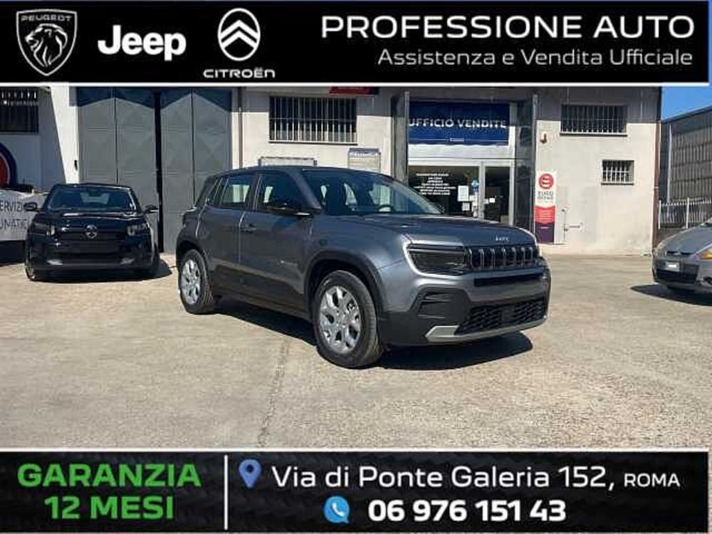 Jeep Avenger nuova a Roma