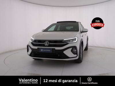Volkswagen Taigo 1.0 TSI 110 CV DSG R-Line del 2022 usata a Roma