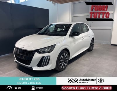 Peugeot 208 1.2 hybrid Style 110cv e-dcs 6 nuova a Ferrara