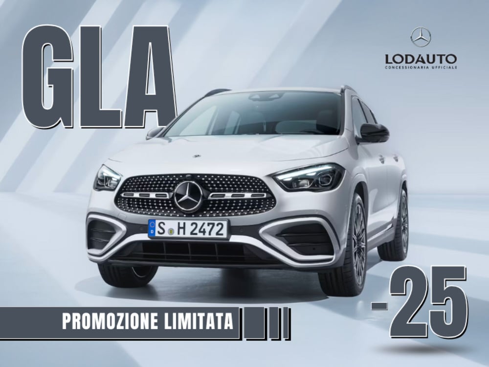 Mercedes-Benz GLA SUV nuova a Bergamo